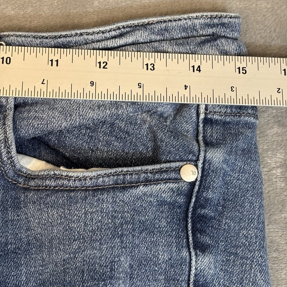 Judy Blue Cropped Bootcut Jeans 11/30x24 Medium Wash Mid Rise Stretch - Picture 3 of 11